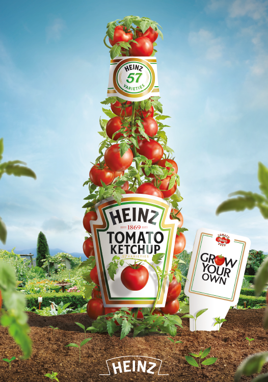 The English Kitchen "Grow Your Own" with Heinz Tomato Ketchup!